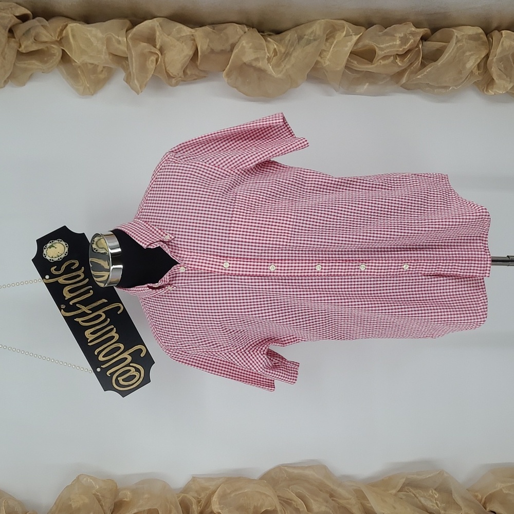 Brooks Brothers Men's Seersucker Button Down sz.  Large